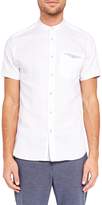 Thumbnail for your product : Ted Baker Men's Elvos Granddad Collared Cotton Shirt