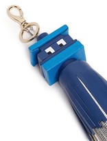 Thumbnail for your product : Anya Hindmarch 'Space Invaders' tassel leather keyring