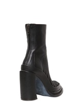 Thumbnail for your product : Ann Demeulemeester 110mm Leather Mesh