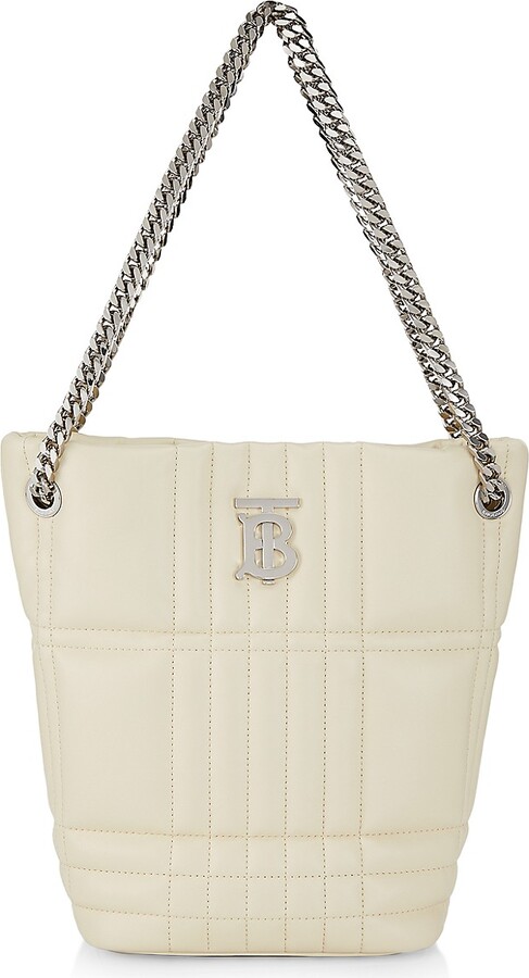 Burberry Lola Quilted Leather Bucket Bag - ShopStyle