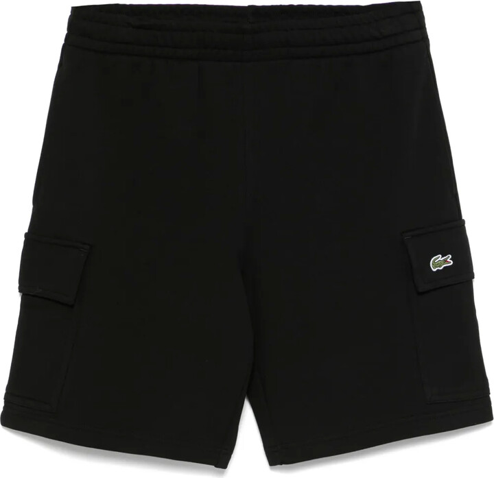 Lacoste Cotton Cargo Shorts
