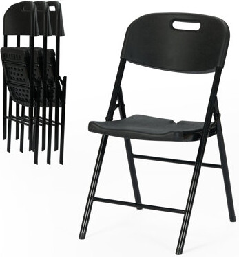 Inbox Zero Rudden Plastic/Resin Banquet Folding Chair Folding Chair Set