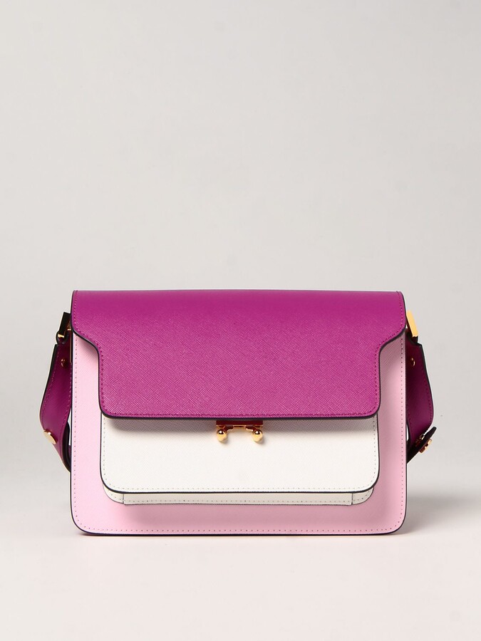 marni trunk crossbody bolsa