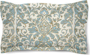 Laural Home Antique Damask Microfiber Sham