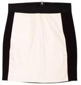 Thumbnail for your product : Mason Colorblock Mini Skirt Black Colorblock Mini Skirt
