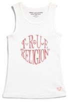 Thumbnail for your product : True Religion Toddler's & Little Girl's Ribbed Circle Tank Top