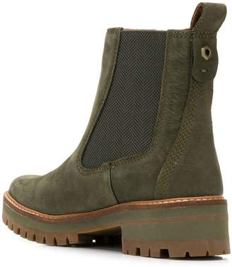 Timberland ridged sole ankle boots