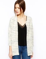 Thumbnail for your product : ASOS Textured Blazer with Pocket detail - Cream