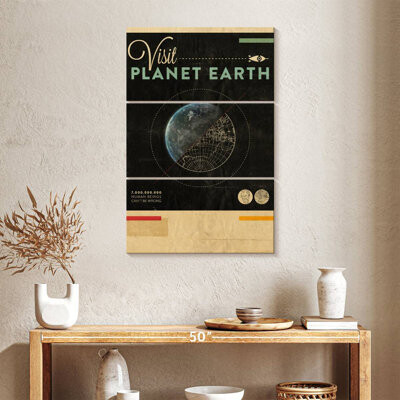 Ebern Designs Oberle Visit Planet Earth