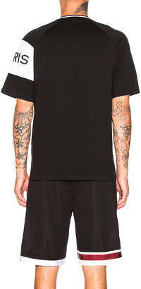 Givenchy Color Block Logo Tee in Black | FWRD
