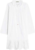 Zadig & Voltaire Cotton Dress with Broderie Anglaise