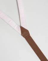 Thumbnail for your product : ASOS WEDDING Suspenders In Pink