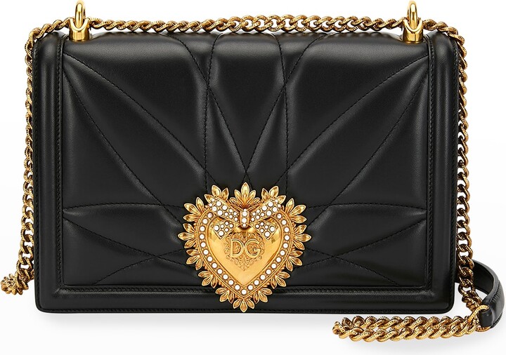Dolce & Gabbana Devotion Large Quilted Shoulder Bag ShopStyle