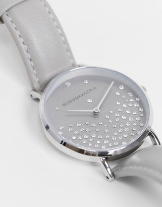 BCBGMAXAZRIA watch with crystal detail