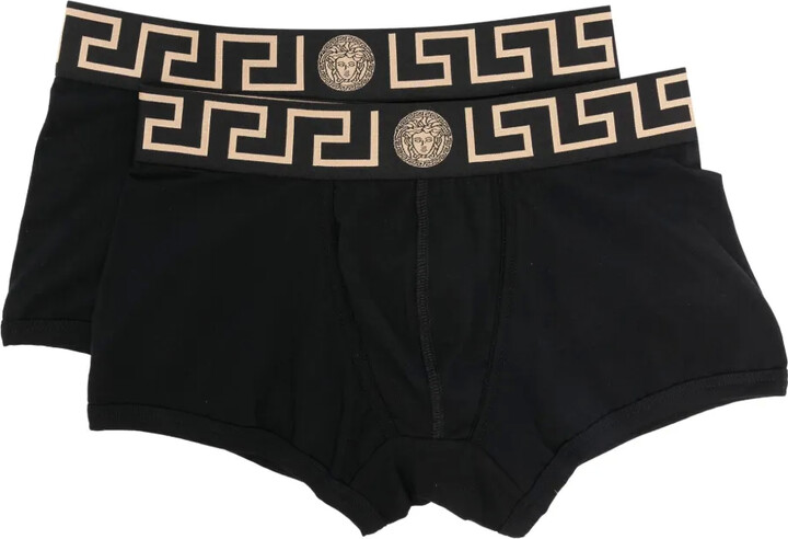Versace Medusa-jacquard briefs (pack of two))