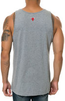 Thumbnail for your product : Mitchell & Ness The Chicago Bulls Hawaiian Tank in Heather Grey