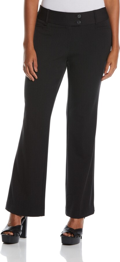 Rafaella Petite Curvy Fit Boot Cut Pants