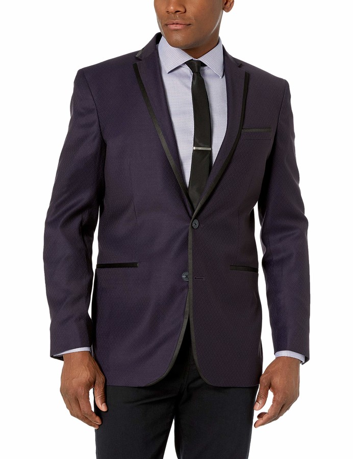 Kenneth Cole REACTION Mens Slim Fit Evening Blazers