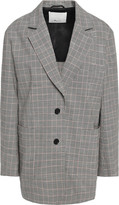 Thumbnail for your product : 3.1 Phillip Lim Prince Of Wales Checked Stretch-wool And Cotton-blend Blazer