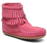 Thumbnail for your product : Minnetonka Kids's Double Fringe bootie G Zip-up Ankle Boots in Pink