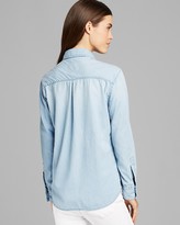 Thumbnail for your product : Rails Shirt - Distressed Two Pocket
