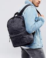 Thumbnail for your product : ASOS Backpack With Contour Print In Black