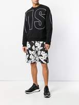 Thumbnail for your product : MSGM floral print Bermuda shorts