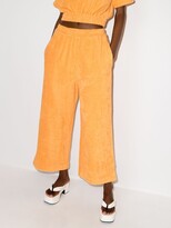 Thumbnail for your product : Terry. Capri cropped trousers