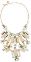 Thumbnail for your product : Kate Spade Crystal/Wood Statement Bib Necklace (Stylist Pick!)