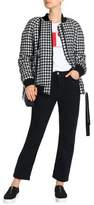Thumbnail for your product : Love Moschino Houndstooth Tweed Bomber Jacket