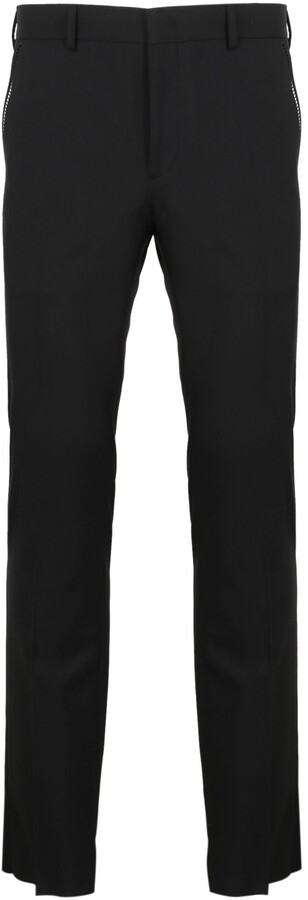 Fendi White nylon trousers - ShopStyle Pants