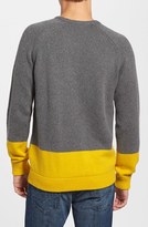 Thumbnail for your product : Diesel 'Kodiom' Raglan Colorblock Crewneck Sweater