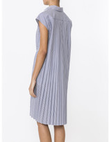 Thumbnail for your product : Sacai striped shirt dress