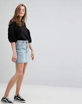 Thumbnail for your product : New Look Pleat Volume Sleeve Sweat Top