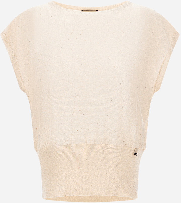 Herno Sweater In Bright Sequins Viscose