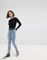 Thumbnail for your product : Pull&Bear Basic Crop Knit