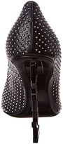 Thumbnail for your product : Saint Laurent Opyum 100 Studded Leather Pump
