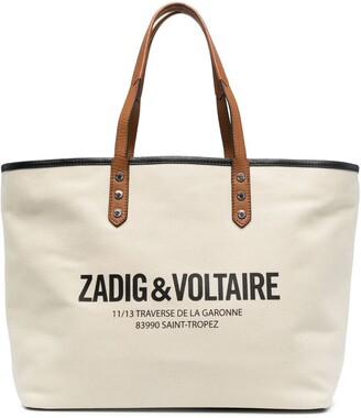 Zadig & Voltaire Mick Canvas St Tropez bag - ShopStyle