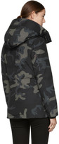 Thumbnail for your product : Canada Goose Black Camo Down Black Label Rideau Coat