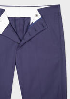 Thumbnail for your product : Men's Washed Lilac Blue Cotton Chinos