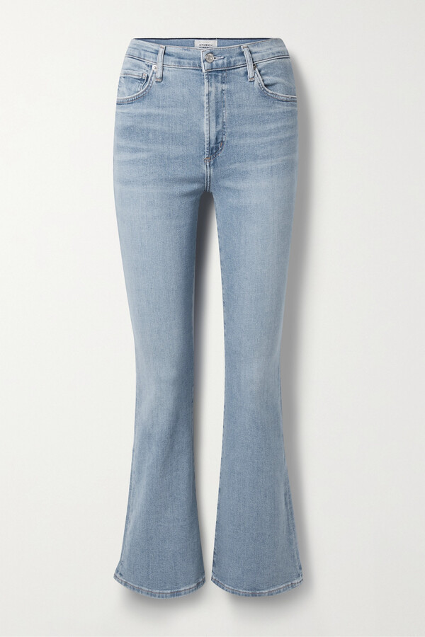 Citizens of Humanity + Net Sustain Lilah Highrise Bootcut Jeans Blue