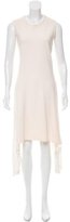 Thumbnail for your product : Christian Dior Pleated-Accented Knit Dress