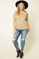 Thumbnail for your product : Forever 21 FOREVER 21+ Plus Size Cactus Sweatshirt