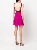 Thumbnail for your product : Alberta Ferretti Draped-Ruffle Mini-Dress