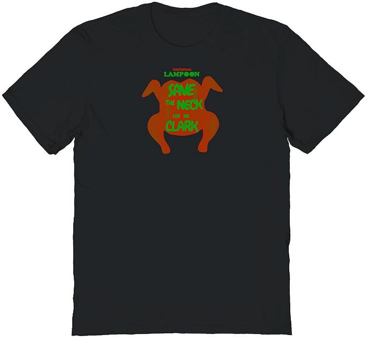 Licensed Character Men's Save the Neck For Me Clark National Lampoon's Christmas Vacation Graphic Tee