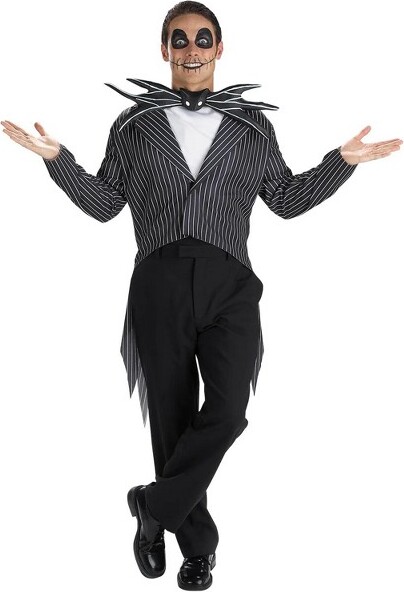 Disguise Men'sNightmareBeforeChristmasJackSkellingtonCostume