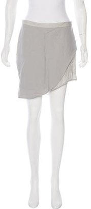 Helmut Lang Asymmetrical Mini Skirt