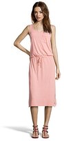 Thumbnail for your product : C&C California living coral stretch knit crisscross back drawstring waist dress