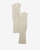 Thumbnail for your product : Portolano Basketweave Cashmere Gloves
