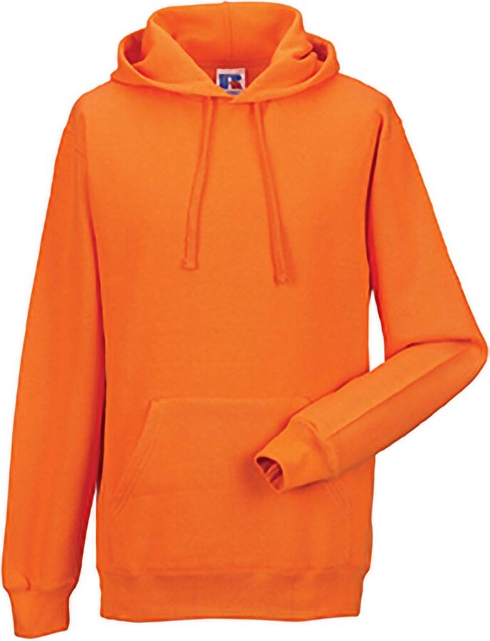 Russell Colour Mens Hooded Sweatshirt/Hoodie (XL) (Orange
